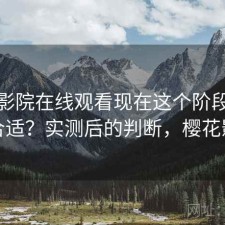 樱花影院在线观看现在这个阶段用合不合适？实测后的判断，樱花影厅