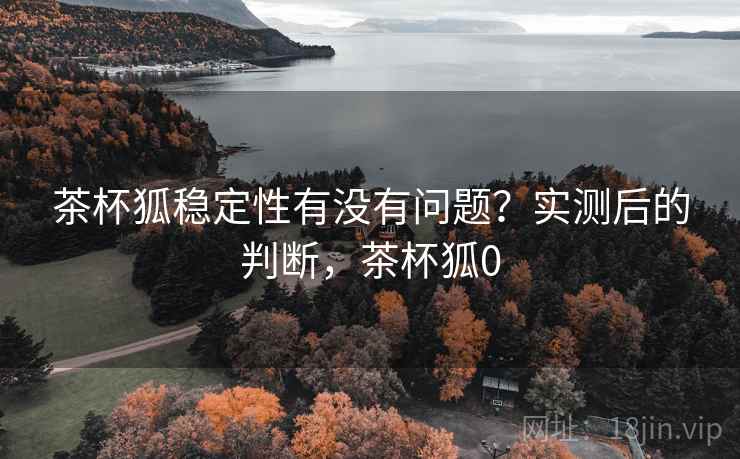 茶杯狐稳定性有没有问题？实测后的判断，茶杯狐0  第1张