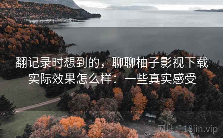 翻记录时想到的，聊聊柚子影视下载实际效果怎么样：一些真实感受  第2张